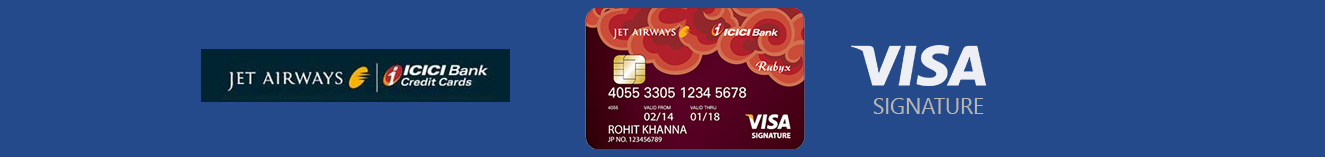 Jet Airways ICICI Bank Rubyx Visa Credit Card