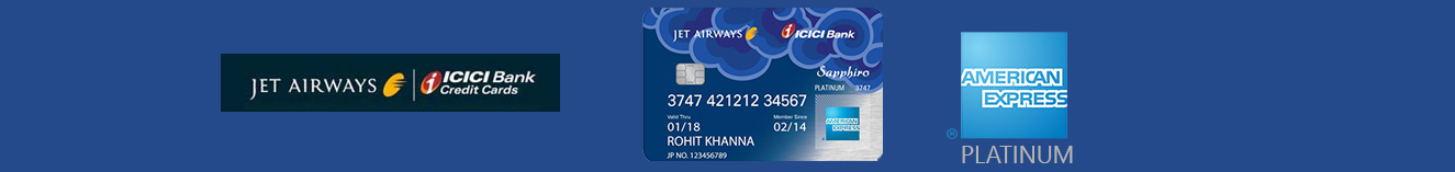 Jet Airways ICICI Bank Sapphiro American Express Credit Card